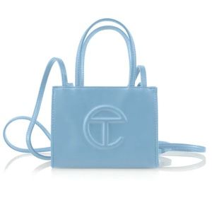SOLD OUT EVERYWHERE Telfar Small Shopping Bag - Pool Blue